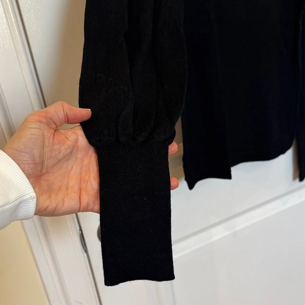 Hatch Black Merino Wool sweater - Picture 5 of 5